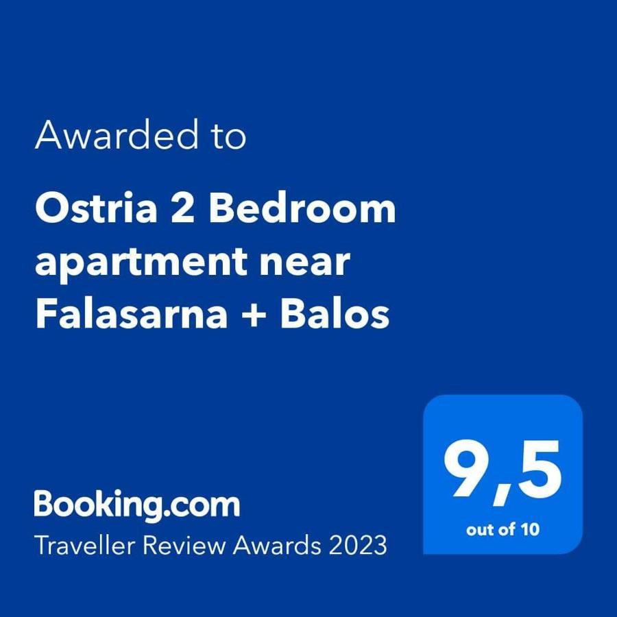 Ostria 2 Bedroom Apartment Near Falasarna + Balos Plátanos 外观 照片